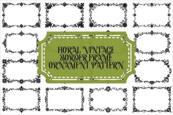 Download Elegant Frame with Decorative Border - Decorative Collection