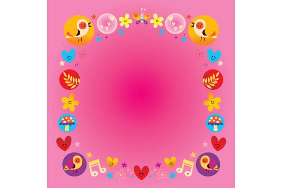 Download Nature Frame Design Elements - Frame design elements Collection