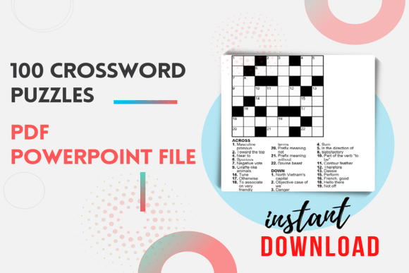 Download Crossword Puzzles 8.5x11" - Crossword Collection