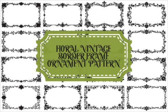 Download Elegant Frame with Decorative Border - Decorative Collection